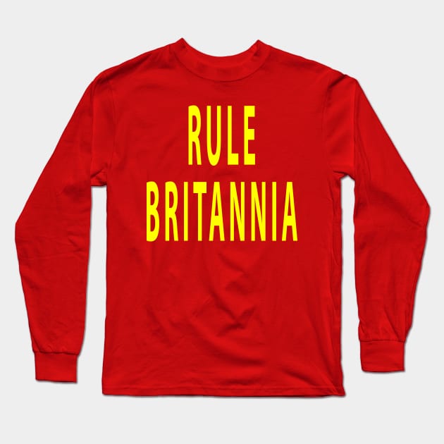 Rule Britannia Long Sleeve T-Shirt by Lyvershop